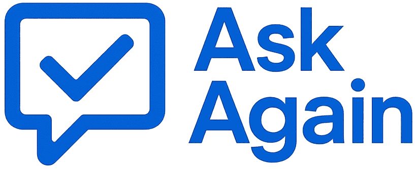 AskAgain Logo